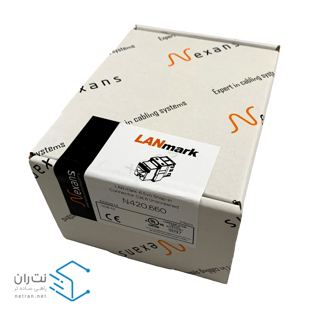 کیستون شبکه نگزنس Cat6 UTP-4